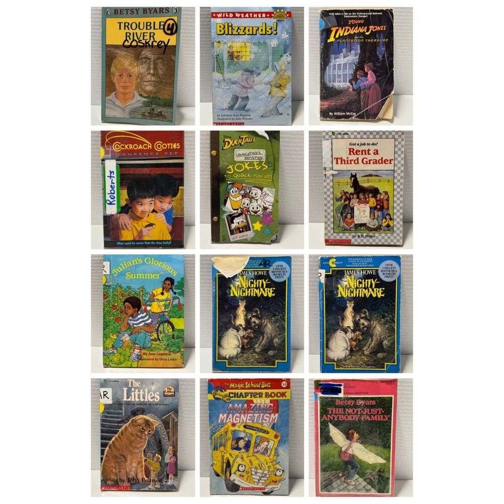 Lot of 24 Kids Chapter Books - Magic Tree House, Bunnicula, The Littles